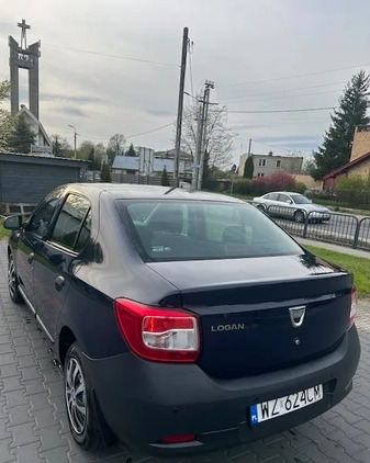 Dacia Logan cena 15500 przebieg: 45067, rok produkcji 2013 z Warszawa małe 56